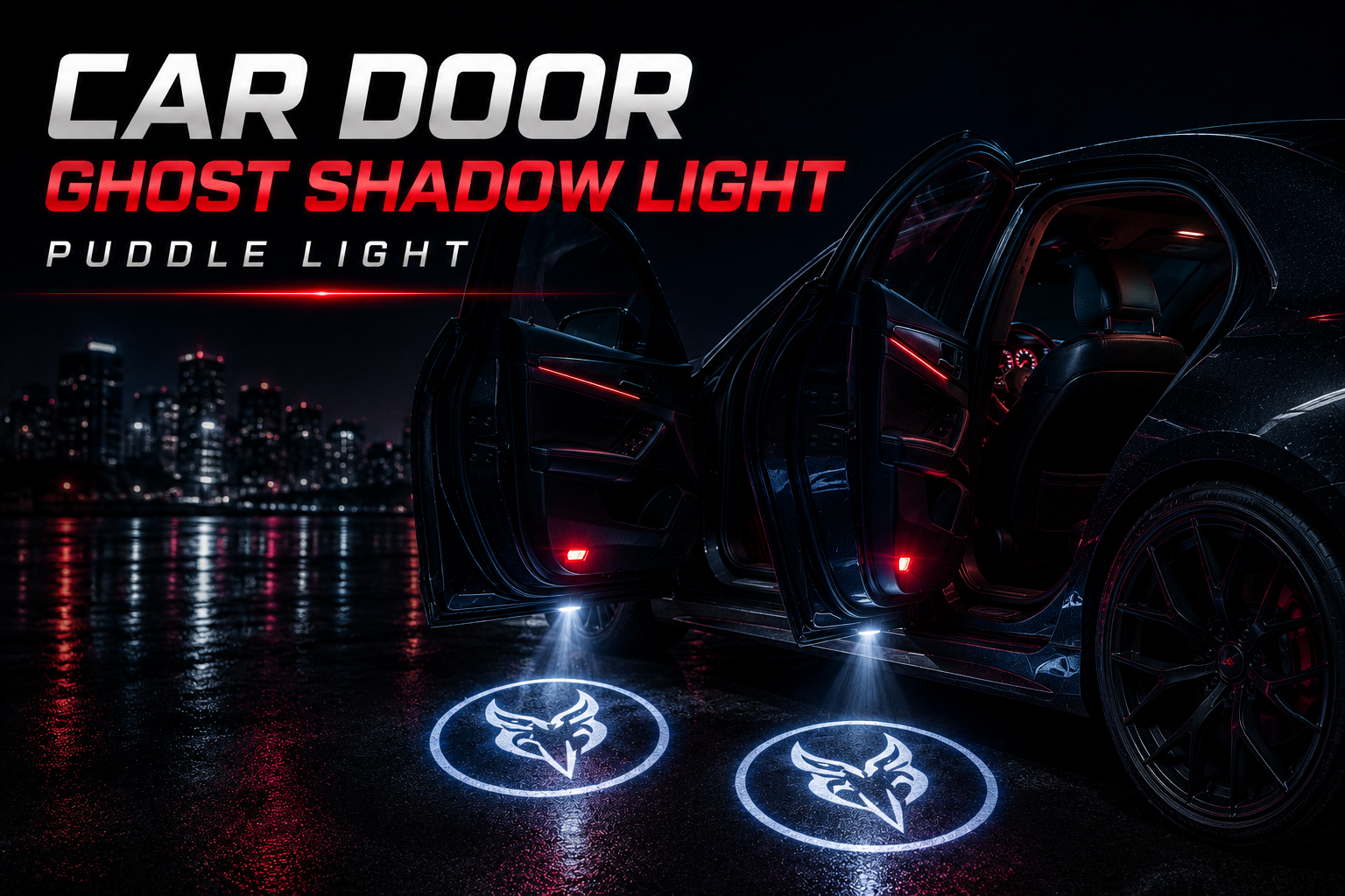 Customize Car Door Ghost Shadow Light | Puddle Light
