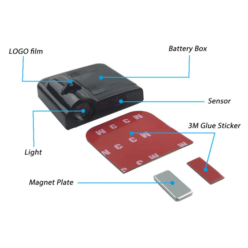 Customize Car Door Ghost Shadow Light | Puddle Light