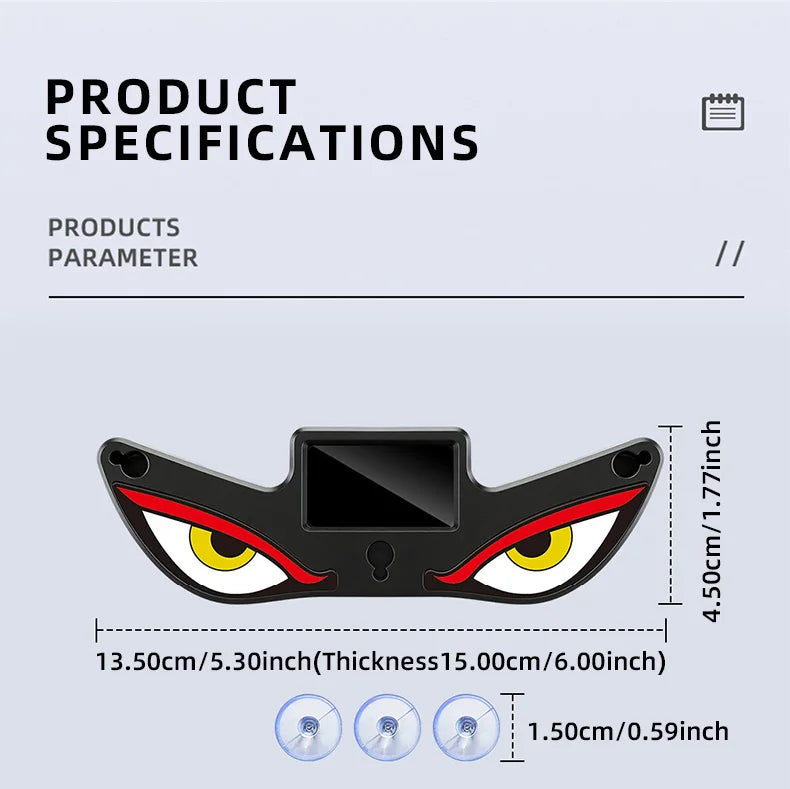 Car Eyes LED Atmosphere USB Rechargeable