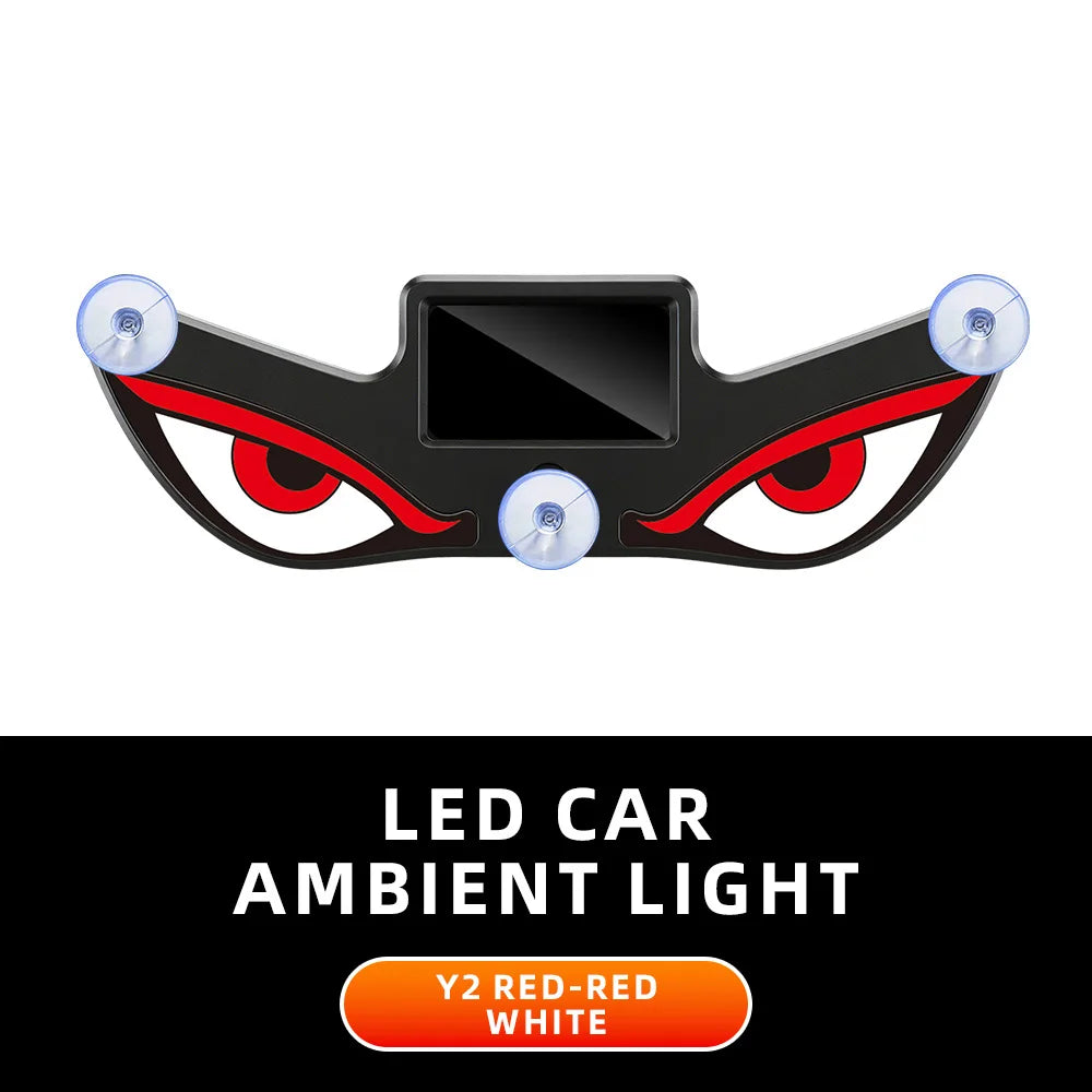 Car Eyes LED Atmosphere USB Rechargeable