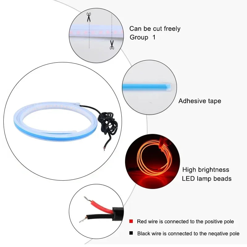 LED Car Hood Running Light