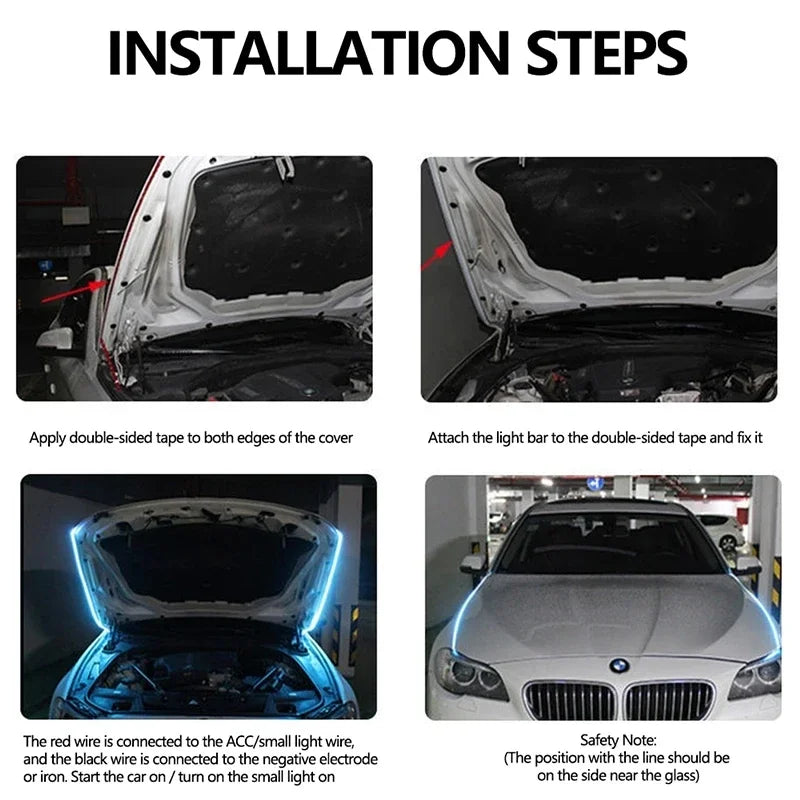 LED Car Hood Running Light